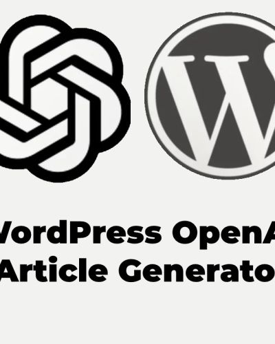 WordPress OpenAI Article Generator